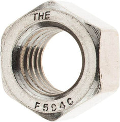 Value Collection - 5/8-11 UNC Stainless Steel Right Hand Hex Nut - 15/16" Across Flats, 35/64" High, Uncoated - All Tool & Supply