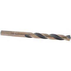 Import - 0.323" High Speed Steel, 135° Point, Round with Flats Shank Maintenance Drill Bit - All Tool & Supply