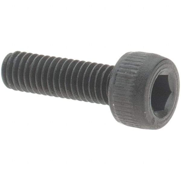 Value Collection - M3x0.50 Metric Coarse Hex Socket Drive, Socket Cap Screw - Grade 12.9 Alloy Steel, Black Oxide Finish, Fully Threaded, 10mm Length Under Head - All Tool & Supply