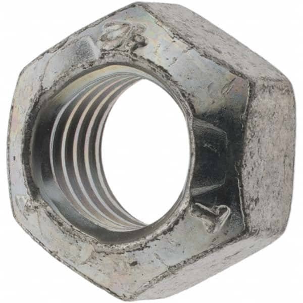 Made in USA - M12x1.75 Metric Coarse Grade 12 Hex Lock Nut with Distorted Thread - All Tool & Supply