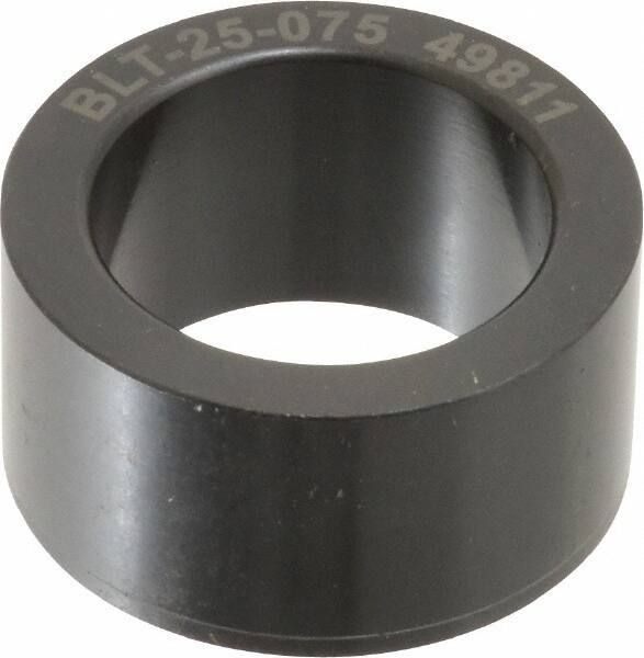 Jergens - 1.3772" OD, 3/4" Plate Thickness, Secondary Ball Lock, Modular Fixturing Liner - 25mm ID, -0.0004, 0.0000" Tolerance - All Tool & Supply