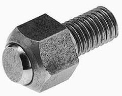 De-Sta-Co - M8 Thread, Swivel Thrust Pad - 7° Pivot Angle, For Use with Variable Stroke Straight-Line Action - All Tool & Supply