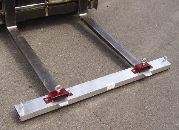 Shields Magnetics - 36" Long Fork Lift Magnetic Sweeper - 5" Wide x 2" High - All Tool & Supply