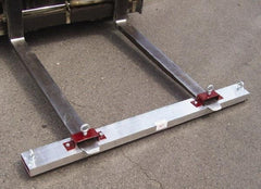 Shields Magnetics - 96" Long Fork Lift Magnetic Sweeper - 5" Wide x 2" High - All Tool & Supply