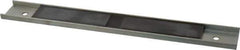 Eclipse - 15 Max Pull Force Lb, 12" Long x 1-1/2" Wide x 11/32" Thick, Rectangular Channel, Ceramic Fixture Magnet - 212°F Max Operating Temp, 0.01" Mounting Hole Diam, Stainless Steel Housing - All Tool & Supply