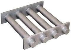 Mag-Mate - 10 Inch Long Square Grate Separator - Ceramic Magnet, Diverter, 5 Tubes - All Tool & Supply