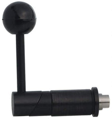 TE-CO - Tapered Cam Action Indexing Plunger - 1.1400" Body Diam, 1-1/2" Body Length, 3-1/2" Handle Length, 3/8" Plunger Projection - All Tool & Supply