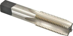 Heli-Coil - 1-8 UNC, H6, 4 Flute, Plug Chamfer, Bright Finish, High Speed Steel Hand STI Tap - 5-3/4" OAL, 2-9/16" Thread Length, 1" Square Length, 0.766" Square Size, 2B Class of Fit - All Tool & Supply