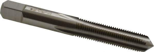 Heli-Coil - 5/16-24 UNF, H2, 4 Flute, Plug Chamfer, Bright Finish, High Speed Steel Hand STI Tap - 2-15/16" OAL, 1-1/4" Thread Length, 7/16" Square Length, 0.286" Square Size, 3B Class of Fit - Exact Industrial Supply