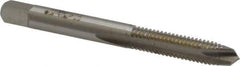 Heli-Coil - #10-24 UNC, H2, 2 Flutes, Plug Chamfer, Bright Finish, High Speed Steel Spiral Point STI Tap - 2-1/2" OAL, 0.255" Shank Diam, 1" Thread Length, 5/16" Square Length, 0.191" Square Size, 3B Class of Fit - Exact Industrial Supply