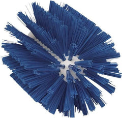 Vikan - 4" Diam Polyester Tube Brush - 6-1/2" OAL, 5-1/4" Head Length, Polypropylene Handle - All Tool & Supply