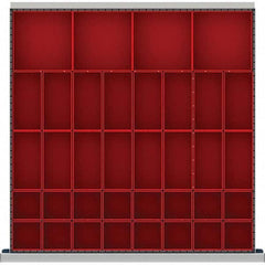 LISTA - 36-Compartment Drawer Divider Layout for 2.17" High Drawers - All Tool & Supply