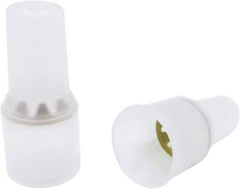 Ideal - 18 to 10 AWG Compatible, Nylon Insulation, Splice Cap Butt Splice Terminal - Opaque - All Tool & Supply