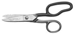 Heritage Cutlery - 1-7/8" Length of Cut, Straight Pattern Electrician's Snip - 6-1/4" OAL, 19, 23 AWG Steel Capacity - All Tool & Supply