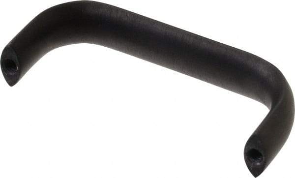 Electro Hardware - 3" Center to Center, Brush Black Anodized Aluminum Pull Handle - 1.281" High - All Tool & Supply