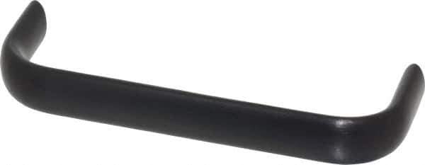 Electro Hardware - 4-9/16" Center to Center, Brush Black Anodized Aluminum Pull Handle - 1.5" High - All Tool & Supply