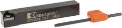 Kennametal - STGC, Right Hand Cut, 0° Lead Angle, 5/8" Shank Height x 5/8" Shank Width, Neutral Rake Indexable Turning Toolholder - 4" OAL, TC..32.5. Insert Compatibility, Series Screw-On - All Tool & Supply