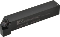 Kennametal - External Thread, Right Hand Cut, 19.05mm Shank Width x 19.05mm Shank Height Indexable Threading Toolholder - 114.3mm OAL, N.2R Insert Compatibility, NS Toolholder, Series Top Notch - All Tool & Supply