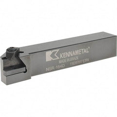 Kennametal - External Thread, Right Hand Cut, 25.4mm Shank Width x 25.4mm Shank Height Indexable Threading Toolholder - 152.4mm OAL, N.4R Insert Compatibility, NS Toolholder, Series Top Notch - All Tool & Supply