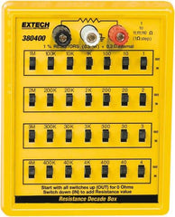 Extech - 1 to 110 k Ohm, Earth Ground Resistance Tester - No Batteries Required, 1 to 110 Resolution - All Tool & Supply