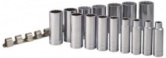 SK - 15 Piece 1/2" Drive Socket Set - All Tool & Supply