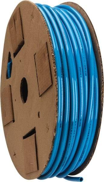 Parker - 3/8" ID x 1/2" OD, 1/16" Wall Thickness, 250' Long, Polyurethane Tube - Blue, 85 Max psi, 90 - 95 Shore A Hardness, -40 to 180°F - All Tool & Supply