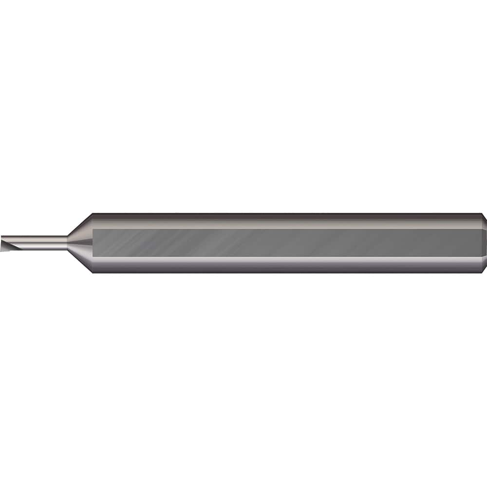 Micro 100 - Boring Bars; Minimum Bore Diameter (Decimal Inch): 0.0700 ; Maximum Bore Depth (Decimal Inch): 0.2000 ; Material: Solid Carbide ; Boring Bar Type: Micro Boring ; Shank Diameter (Decimal Inch): 0.1250 ; Shank Diameter (Inch): 1/8 - Exact Industrial Supply