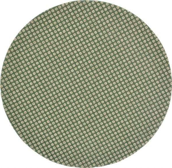 Norton - 5" Diam, 60 Grit Diamond Adhesive PSA Disc - Coarse Grade, Green, Cloth Backing, Flexible - All Tool & Supply