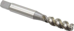 OSG - 5/16-24 UNF 3 Flute 3B Plug Spiral Flute Tap - High Speed Steel, Bright Finish, 2-23/32" OAL, Right Hand Flute, Right Hand Thread, H3, Series 106/107 - All Tool & Supply