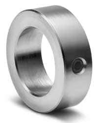 Climax Metal Products - 1-9/16" Bore, Steel, Set Screw Shaft Collar - 2-1/2" Outside Diam, 13/16" Wide - All Tool & Supply