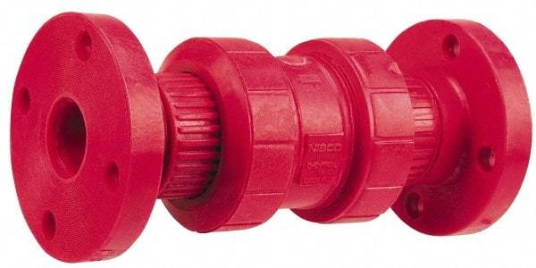 NIBCO - 3/4" PVDF Check Valve - Flanged, 1,360 WOG - All Tool & Supply