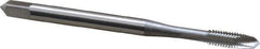 OSG - #3-48 UNC, H2, 2 Flutes, Plug Chamfer, Bright Finish, High Speed Steel Spiral Point STI Tap - 1-13/16" OAL, 0.141" Shank Diam, 1/2" Thread Length, Series 125 - Exact Industrial Supply