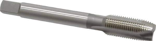 OSG - 3/8-24 UNF, H3, 3 Flutes, Plug Chamfer, Bright Finish, High Speed Steel Spiral Point STI Tap - 2-15/16" OAL, 0.381" Shank Diam, 1-1/4" Thread Length, Series 125 - Exact Industrial Supply