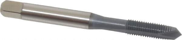 OSG - #10-32 UNF, H3, 2 Flutes, Plug Chamfer, elektraLUBE Finish, High Speed Steel Spiral Point STI Tap - 2-3/8" OAL, 7/8" Thread Length, Series 125 - Exact Industrial Supply