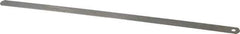 Precision Brand - 0.03 Inch Thick x 1/2 Inch Wide x 12 Inch Leaf Length, Parallel Feeler Gage - High Carbon Steel - All Tool & Supply