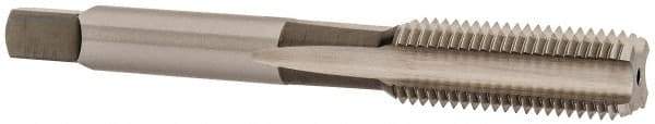 OSG - 7/16-20 UNC 4 Flute Oxide Finish High Speed Steel Straight Flute Standard Hand Tap - Bottoming, Left Hand Thread, 5-3/32" OAL, H3 Limit - All Tool & Supply