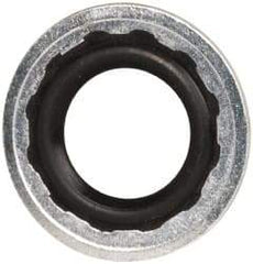 Parker - 0.301" ID x 0.593" OD, 0.05" Thick, Fastener Seal - -65 to 225°F, -5 Pipe Thread, - All Tool & Supply