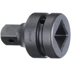 Socket Adapters & Universal Joints; Adapter Type: Impact; Male Size: 3/4; Female Size: 1; Male Drive Style: Square; Overall Length (Inch): 2-3/4 in; Female Drive Style: Square; Finish: Gunmetal; Material: Steel