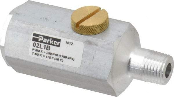 Parker - 250 Max psi, Inline Filters, Regulators & Lubricators - 32 CFM, Lubricator, 2.66" High - All Tool & Supply