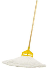 Rubbermaid - Medium Nylon Loop End Mop Pad - Quick Change Connection, Use with WetJet Mops, Cleaning Solution - All Tool & Supply