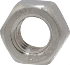 Value Collection - M5x0.80 Metric Coarse Stainless Steel Right Hand Hex Nut - 8mm Across Flats, 4mm High, Uncoated - All Tool & Supply