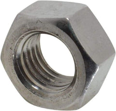 Value Collection - M16x2.00 Metric Coarse Stainless Steel Right Hand Hex Nut - 24mm Across Flats, 13mm High, Uncoated - All Tool & Supply