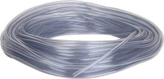 Parker - 3/16" ID x 5/16" OD, 1/16" Wall Thickness, 100' Long, Vinyl Tube - Clear, 55 Max psi, -40 to 150°F - All Tool & Supply