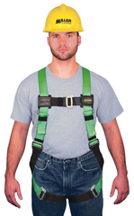 Miller HP Series Non-Stretch Harness w/Friction Buckle Shoulder Straps; Mating Buckle Leg Straps & Mating Buckle Chest Strap - All Tool & Supply