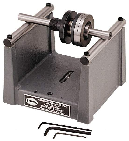 Sopko - 6-1/2" Wide x 4-3/16" High, Static Wheel Balance Kit - 4" Throat - All Tool & Supply