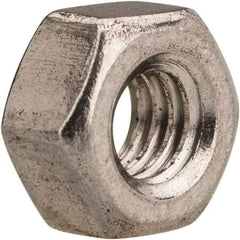 Value Collection - M4x0.70 Metric Coarse Stainless Steel Right Hand Heavy Hex Nut - 7mm Across Flats, 4mm High, Uncoated - All Tool & Supply