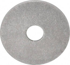 Value Collection - M3 Screw, Grade 18-8 Stainless Steel Fender Flat Washer - 3.2mm ID x 14mm OD, Plain Finish - All Tool & Supply