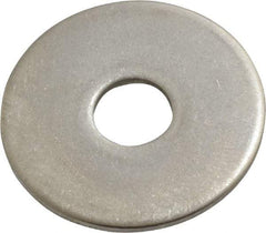 Value Collection - M8 Screw, Grade 18-8 Stainless Steel Fender Flat Washer - 8.4mm ID x 24mm OD, 1.5mm Thick, Plain Finish - All Tool & Supply