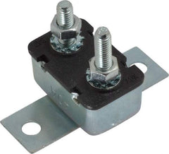 Value Collection - 40 Amp Automotive Heavy Duty Stud Terminal Circuit Breaker - Crosswise Bracket Mount, 1.259" Long x 0.838" Wide 0.652" High - All Tool & Supply