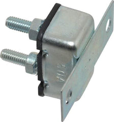 Value Collection - 50 Amp Automotive Heavy Duty Stud Terminal Circuit Breaker - Crosswise Bracket Mount, 1.259" Long x 0.838" Wide 0.652" High - All Tool & Supply